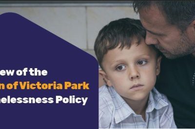 Review of the Town of Victoria Park Homelessness Policy (IN PERSON MEETING)